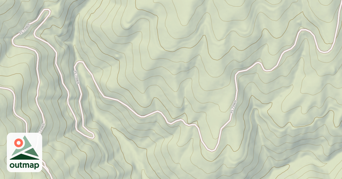 Map of (FDR)RYE CREEK