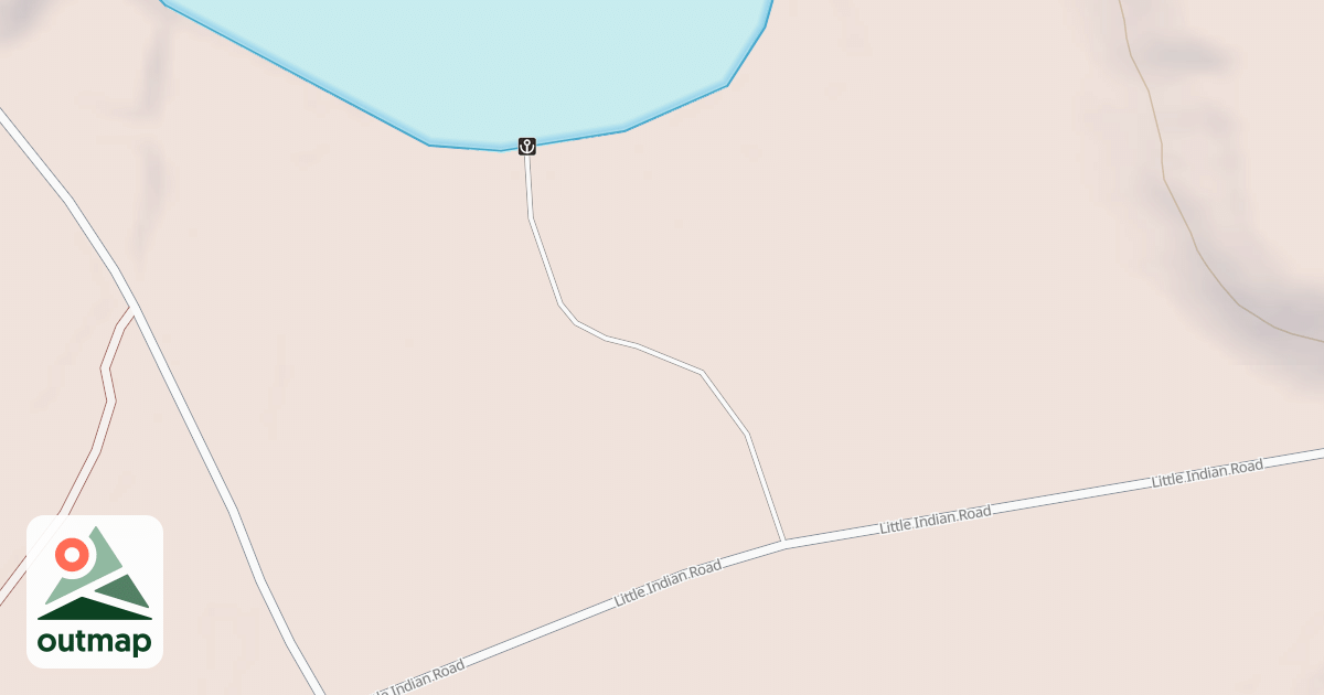 Map of COOKSON LAKE SOUTH SPUR A