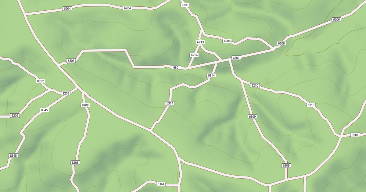 Map preview of USFS Motor Vehicle Use Map Trails 19074