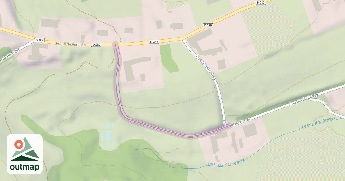 Map of chemin du Lavoir