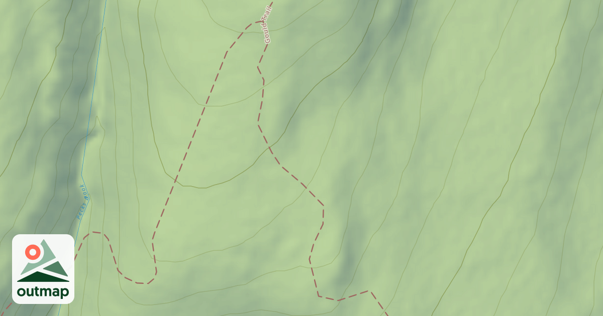 Map of Gould Trail