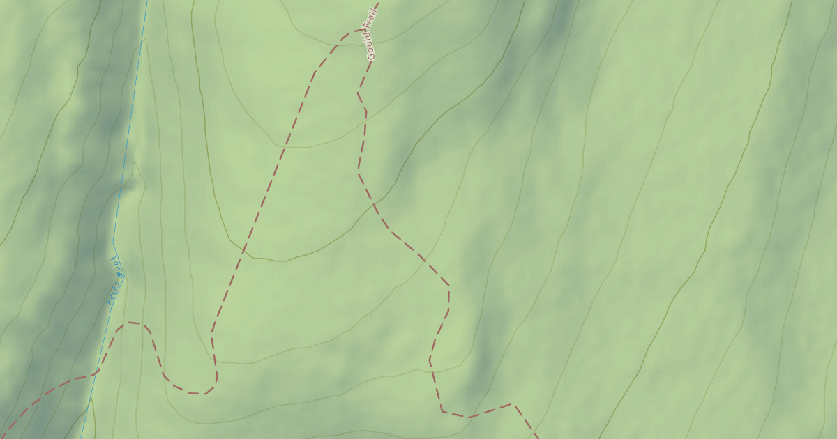 Map preview of Gould Trail