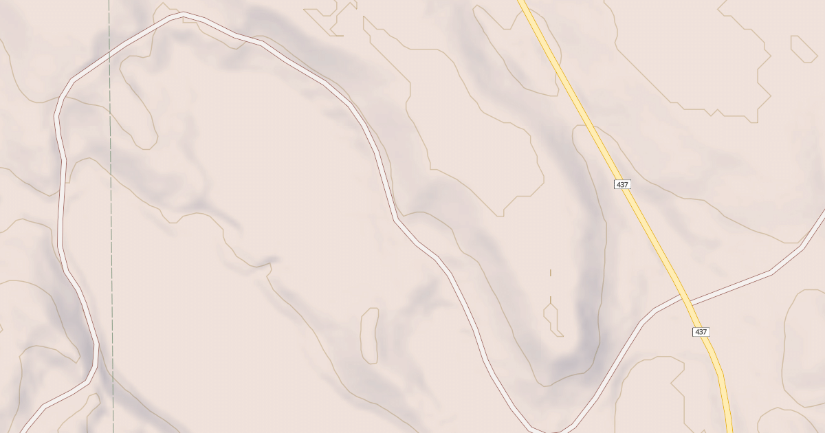 Map preview of POT LAKE ROAD