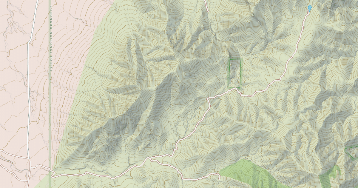 Map preview of FOURR CANYON