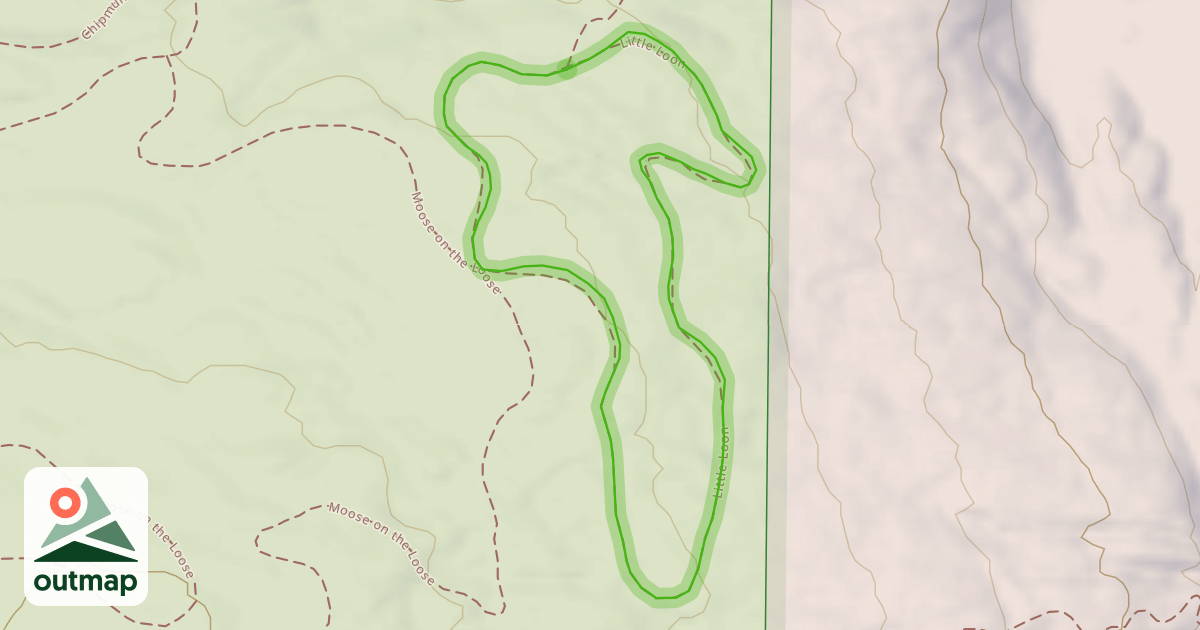 Map of Little Loon