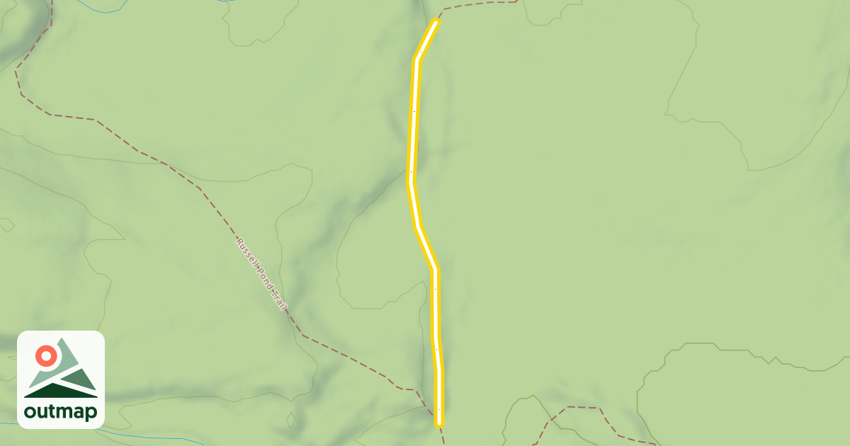 Map of Sandy Stream Pond Trail