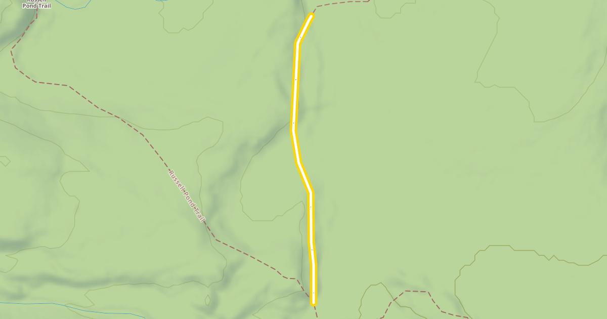 Map preview of Sandy Stream Pond Trail