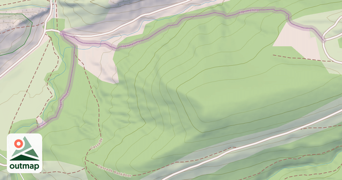 Map of Harmelins
