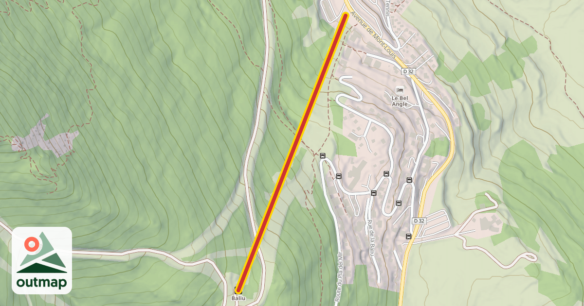 Map of Baliu
