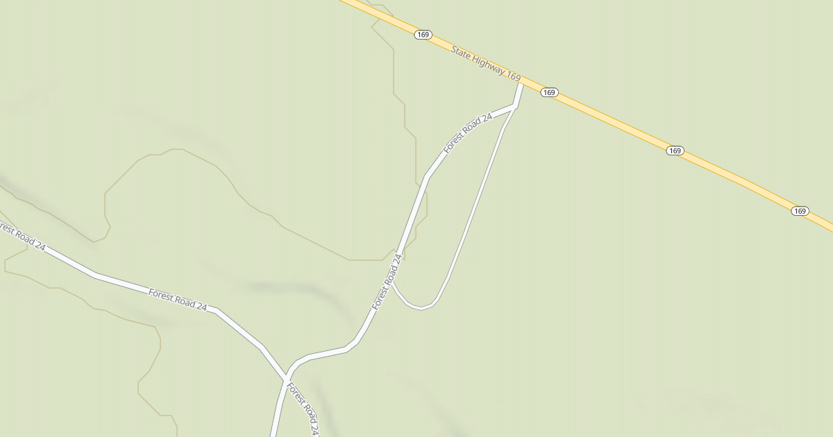 Map preview of USFS Motor Vehicle Use Map Roads {32455BB8-3D9E-4F48-855F-FFFF2B61B777}