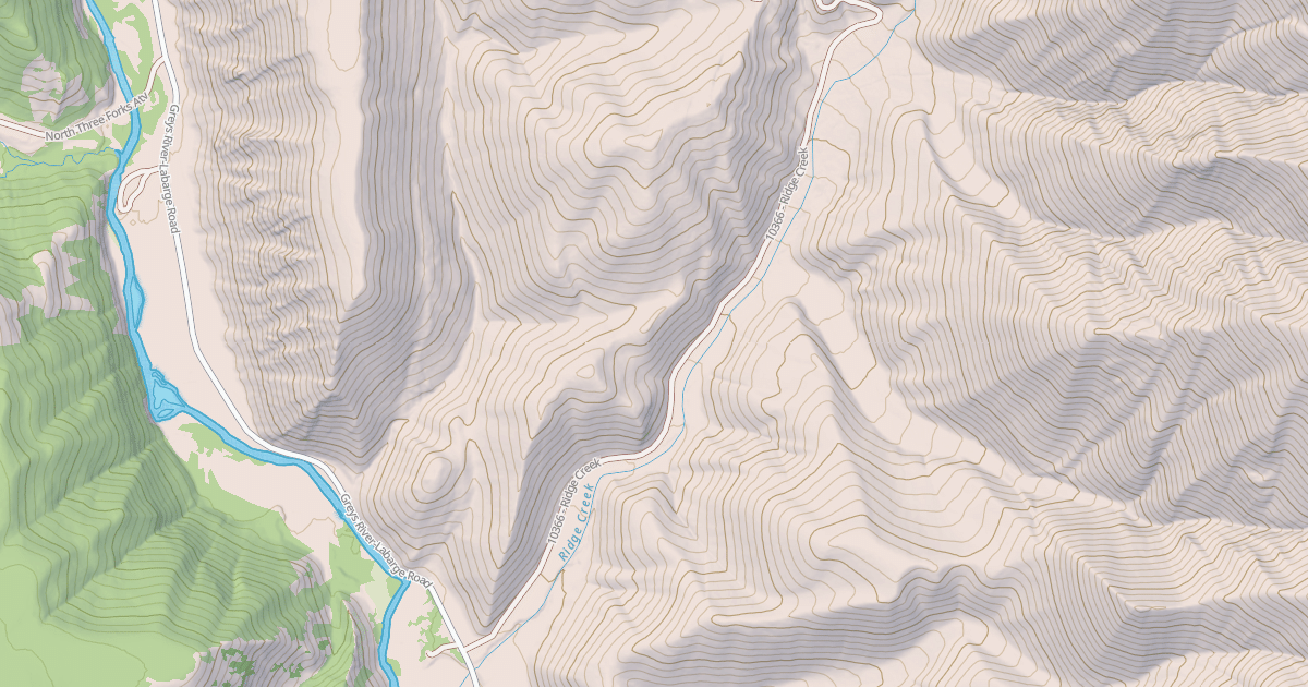 Map preview of RIDGE CREEK