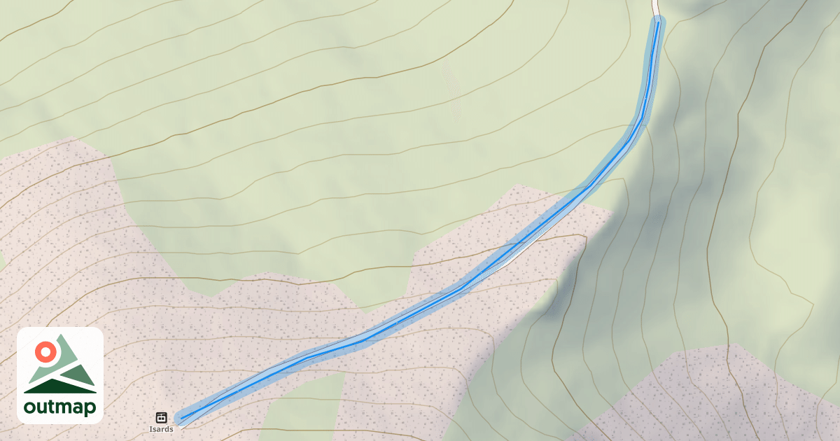 Map of Isard