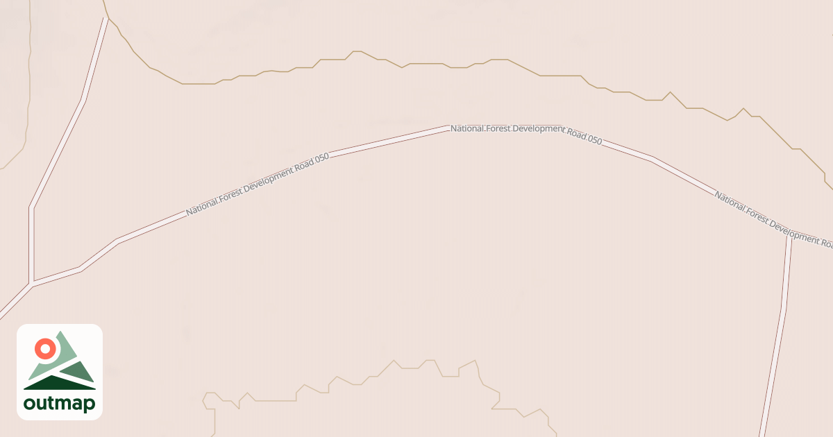 Map of USFS Motor Vehicle Use Map Roads {C2ADF83B-E239-42A6-A7A7-0E14BA8C4051}