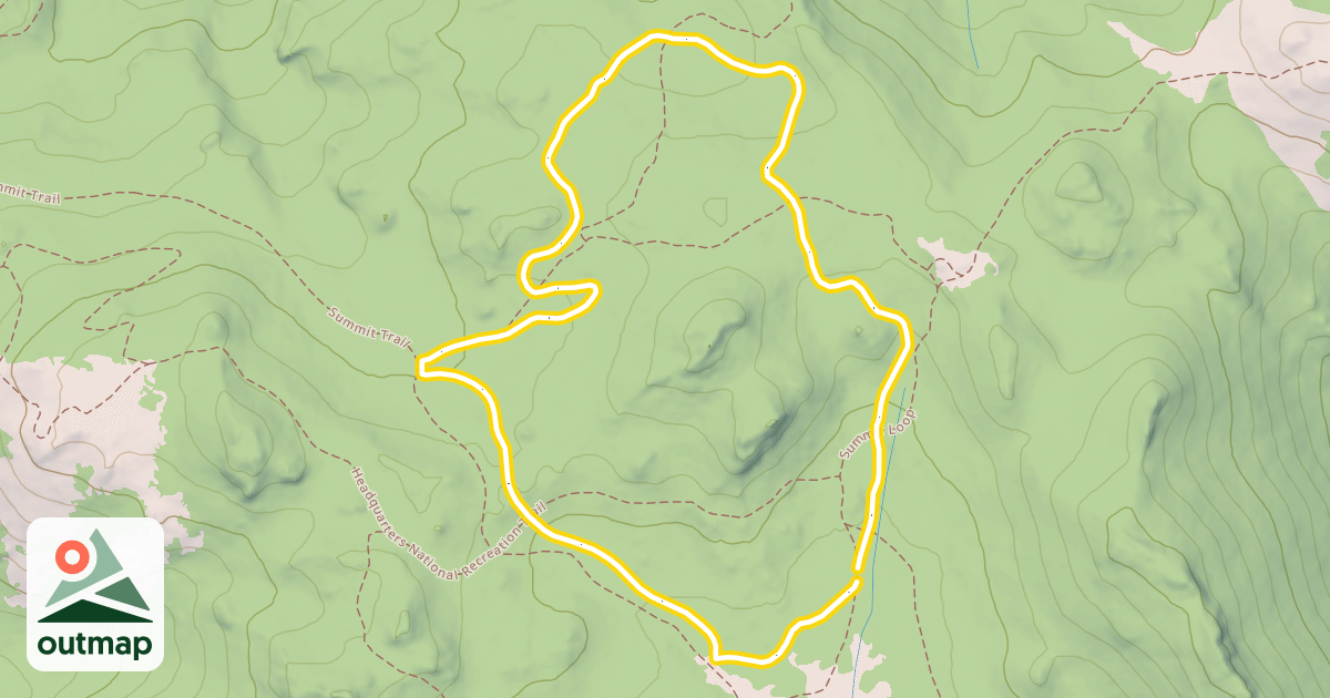 Map of Summit Loop