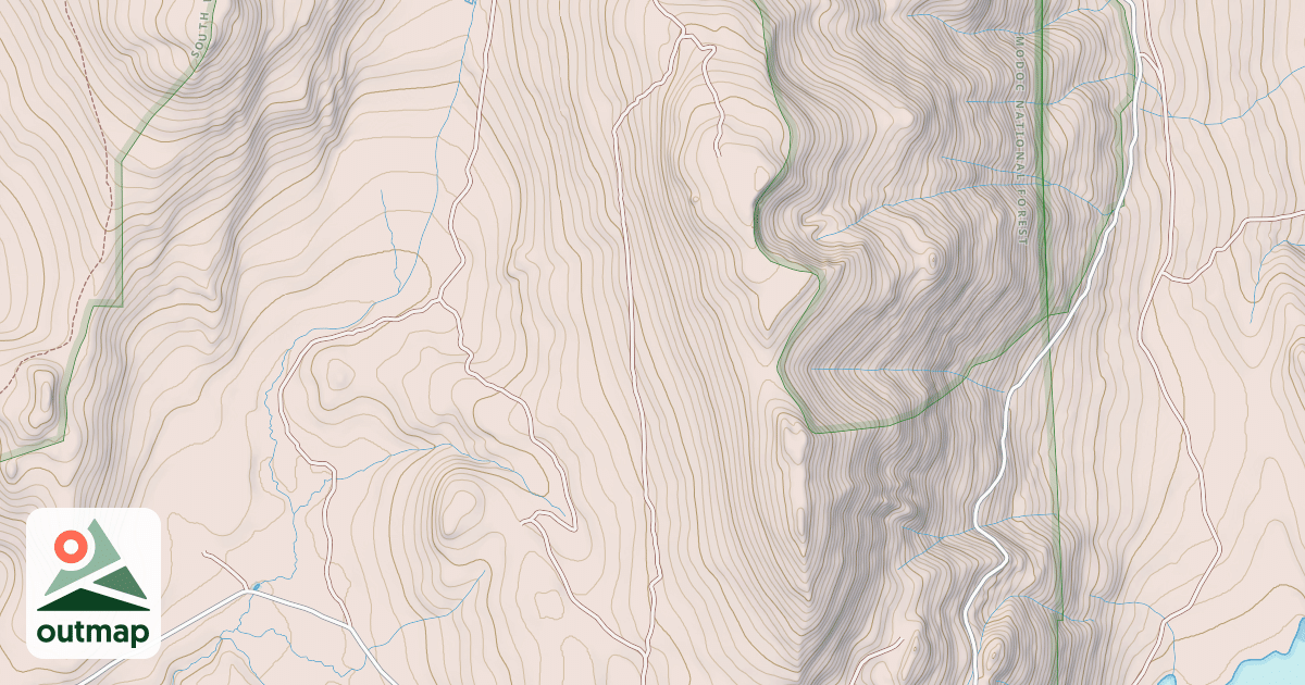 Map of COLD SPRING SPUR