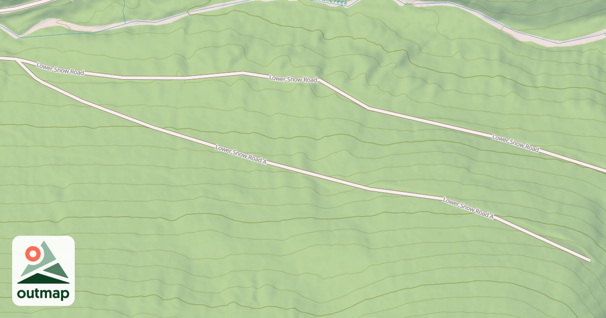 Map of LOWER SNOW A