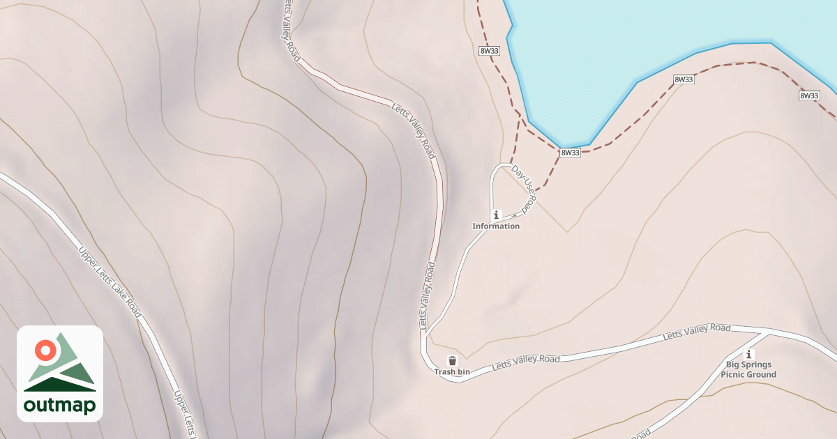 Map of DAY-USE