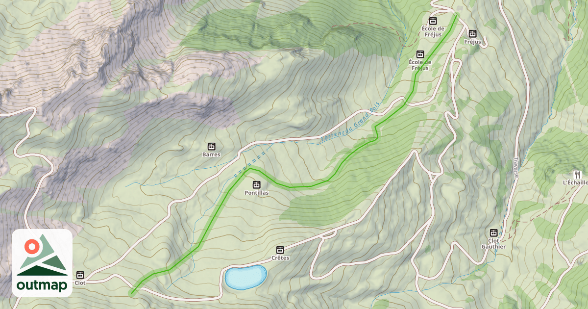 Map of Goulet