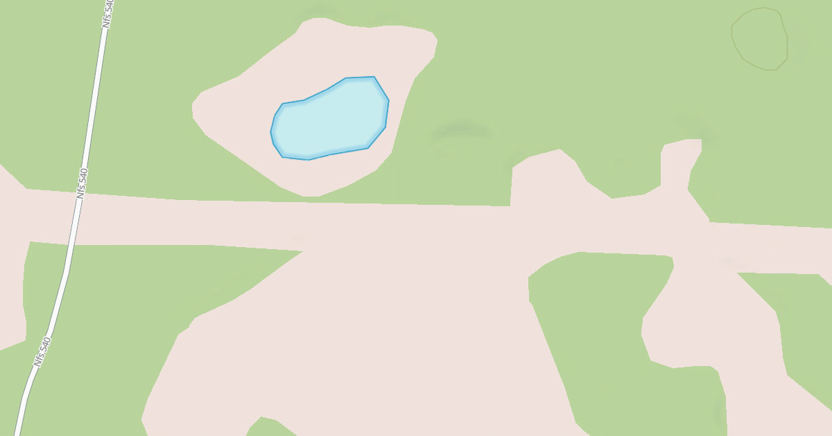 Map preview of USFS National Forest System Roads {1D5D04E2-DC50-4D8B-98DC-C98DFE44D603}