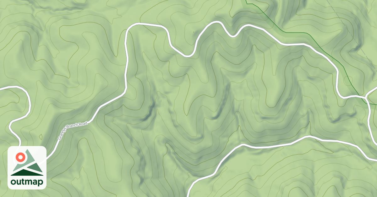 Map of GRANNYS BRANCH