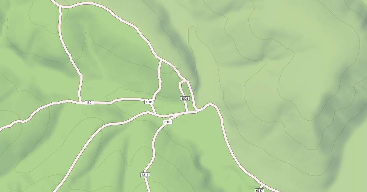 Map preview of USFS Motor Vehicle Use Map Trails 19091
