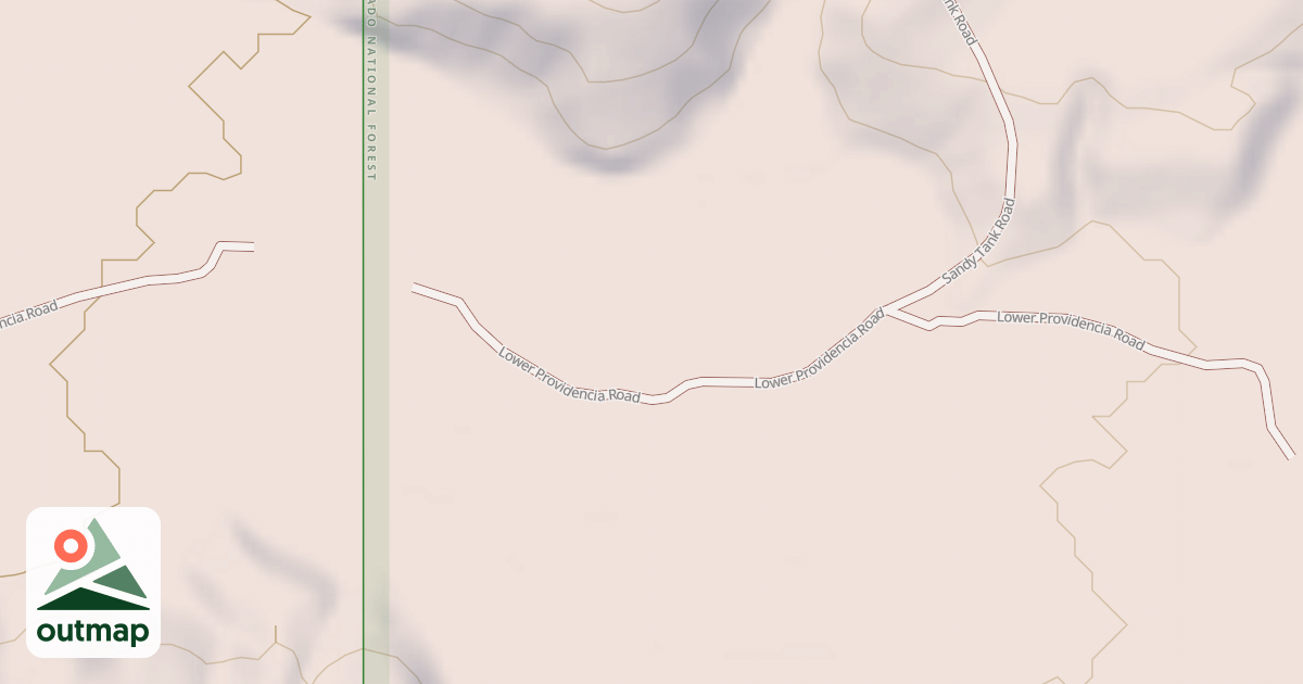 Map of LOWER PROVIDENCIA