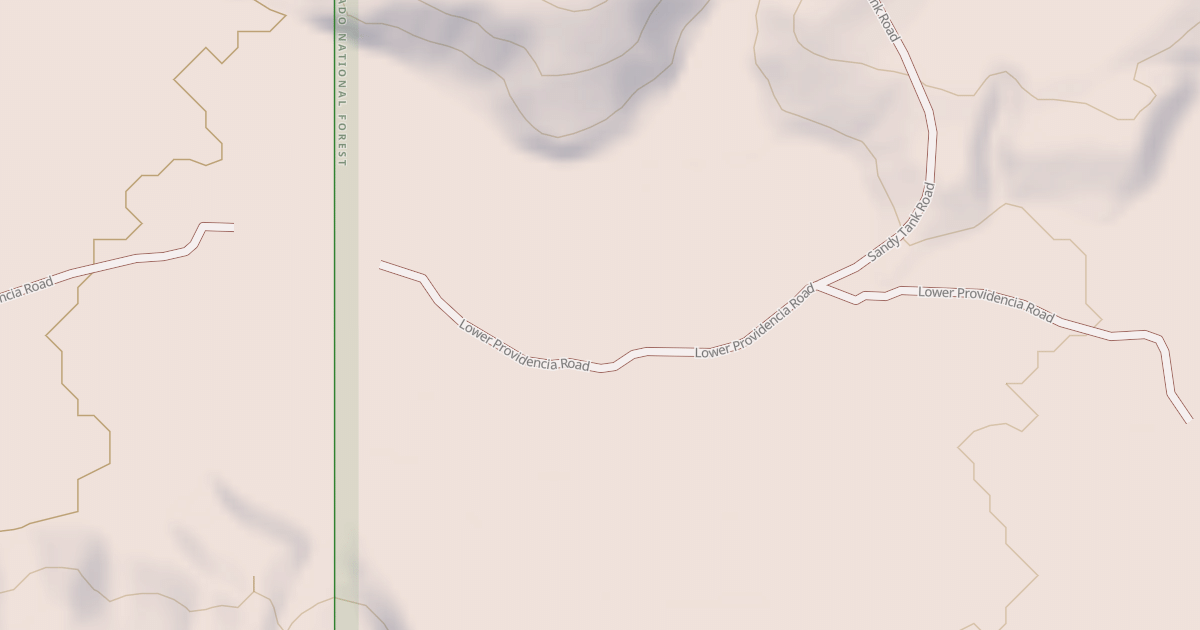 Map preview of LOWER PROVIDENCIA