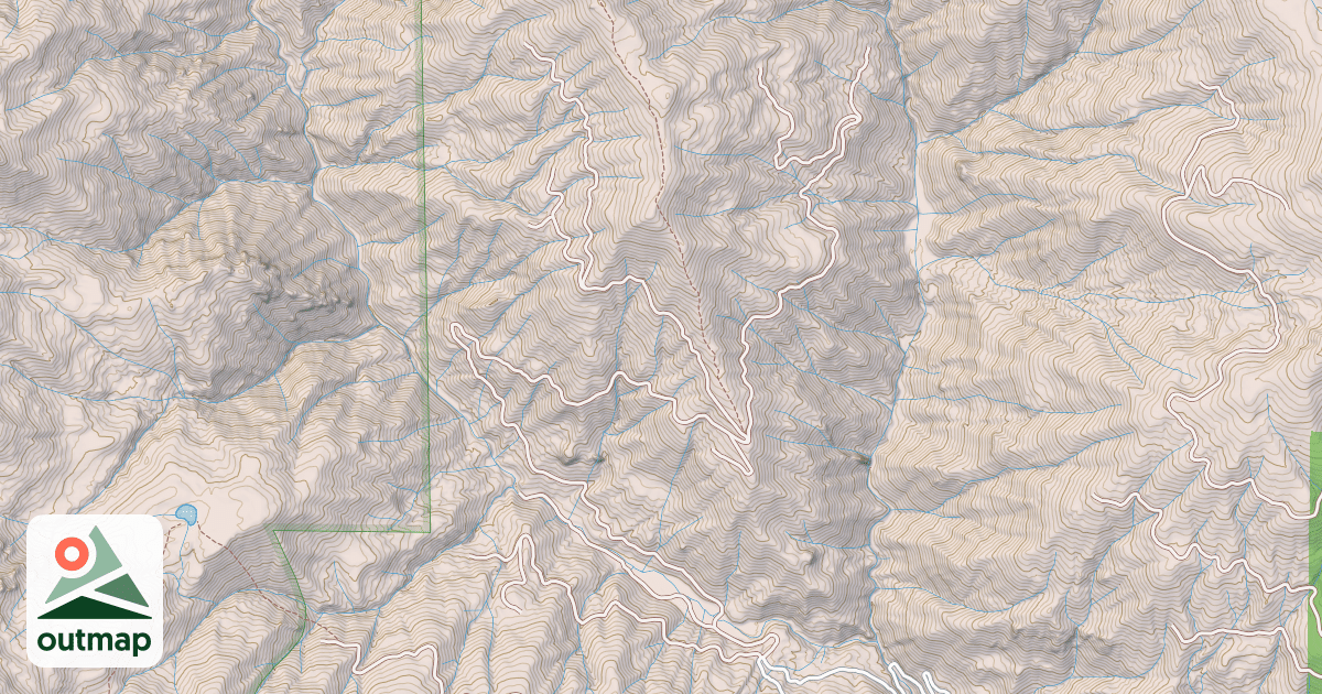 Map of ALDER CREEK