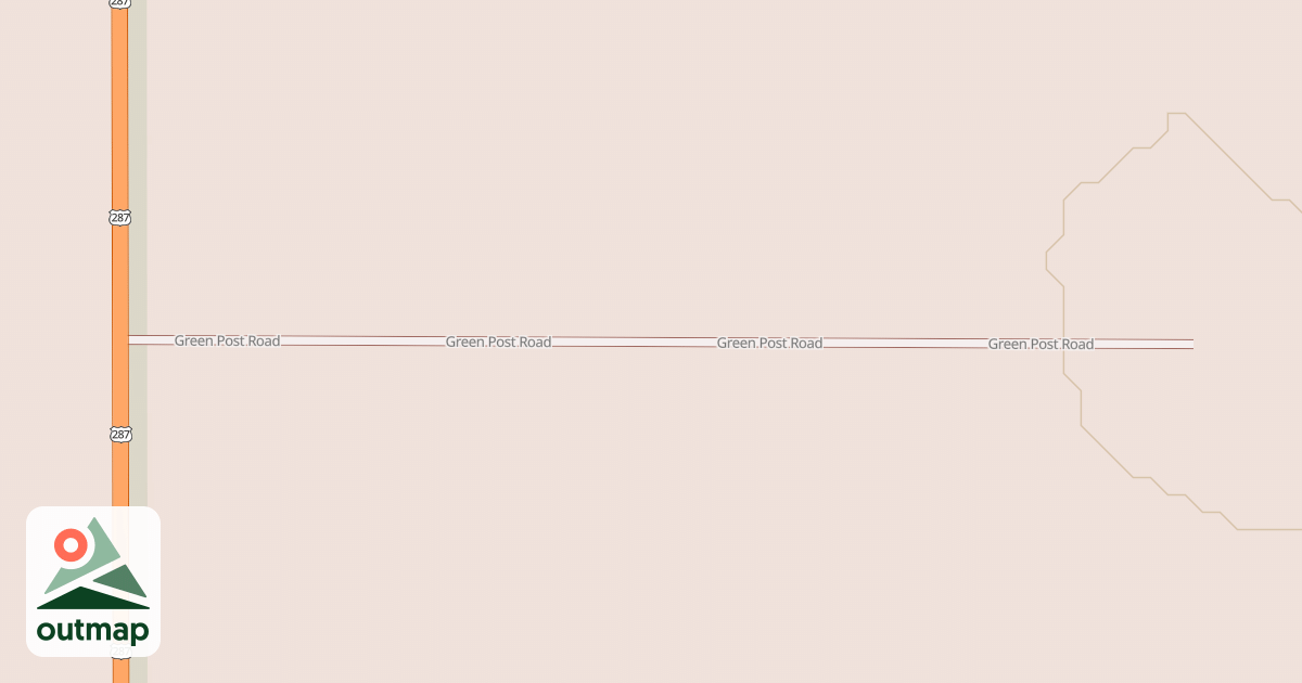 Map of GREEN POST