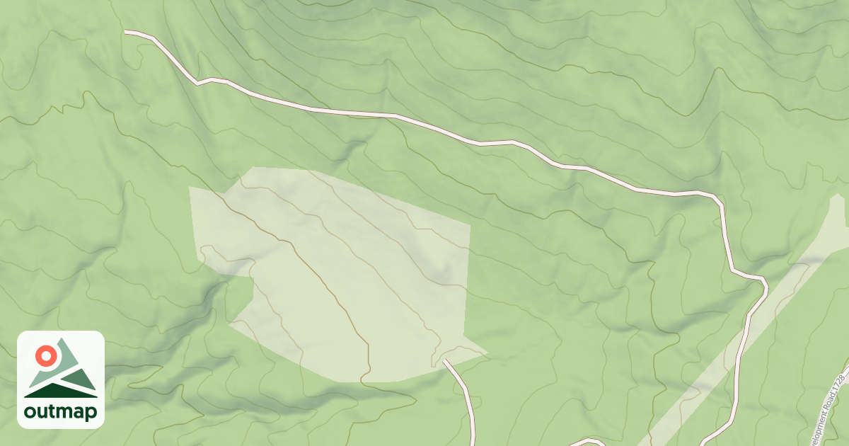 Map of USFS Motor Vehicle Use Map Roads {4451F104-13A1-49E2-AA53-F5F11303333A}