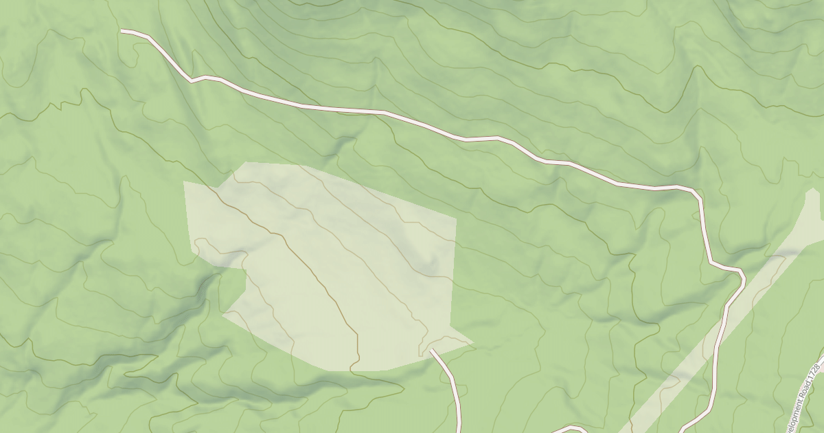 Map preview of USFS Motor Vehicle Use Map Roads {4451F104-13A1-49E2-AA53-F5F11303333A}
