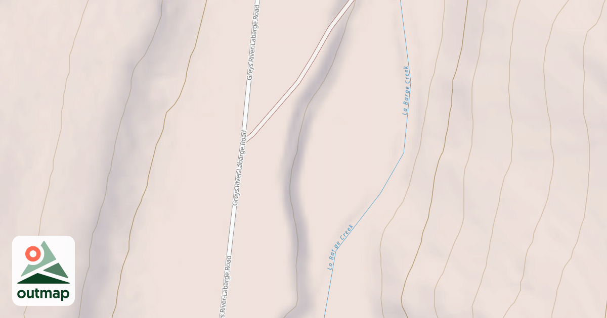 Map of PACKSADDLE DISP REC SITE