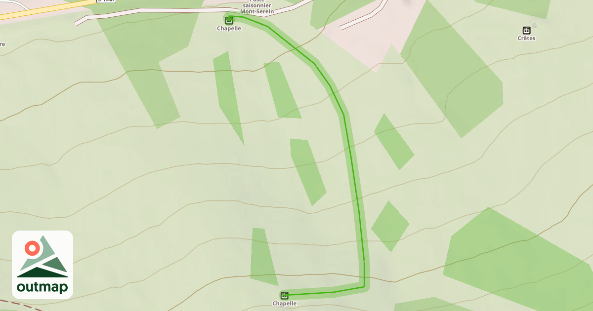 Map of La Chapelle