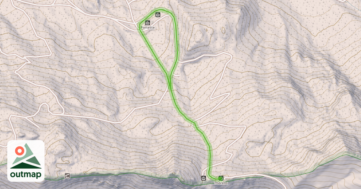 Map of Chocard