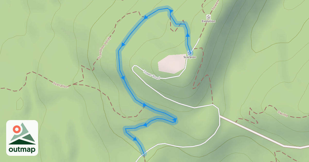 Map of Scorpion (Upper)