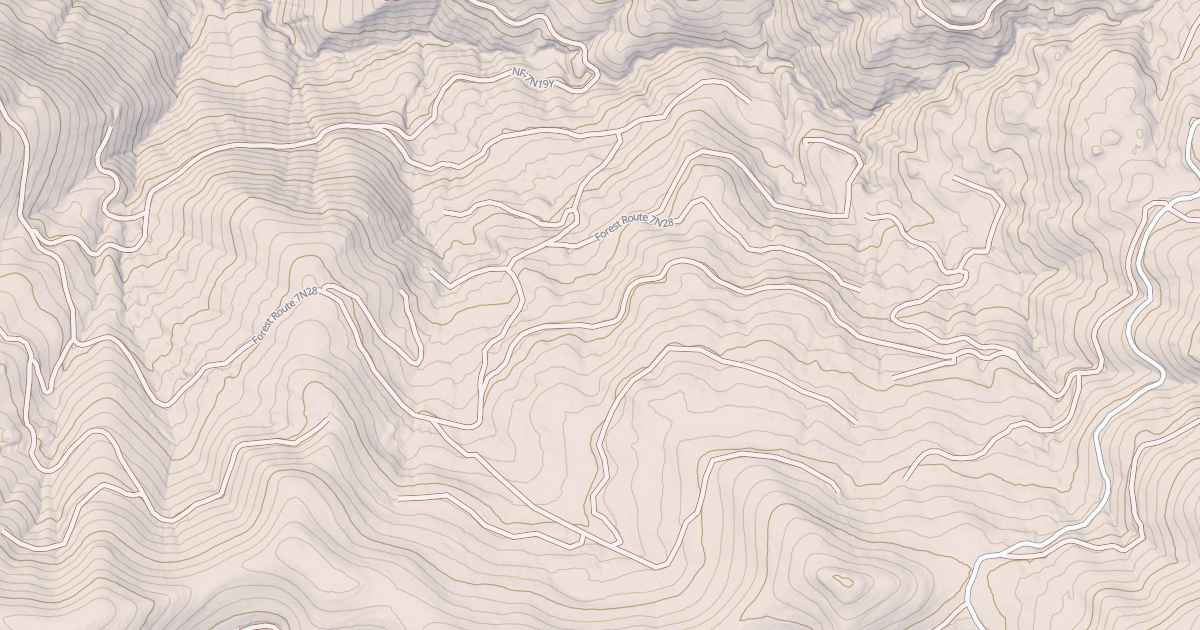 Map preview of USFS Motor Vehicle Use Map Roads {E61DED4E-C480-4954-8EF7-E317A3ED81B4}