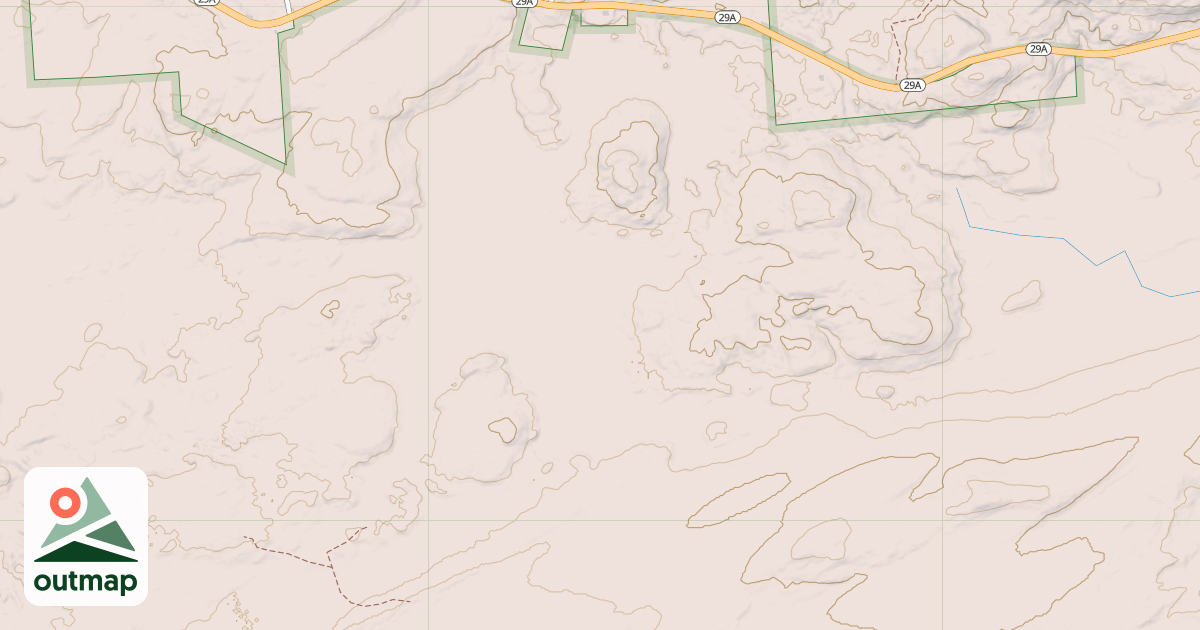 Map of Stewart Landing Trail