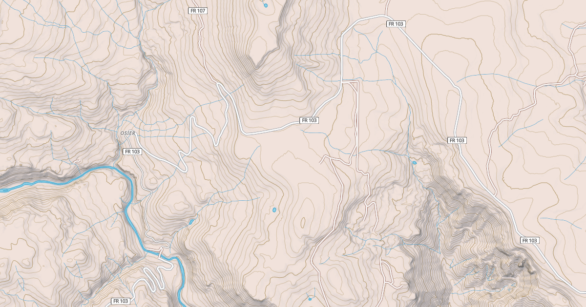 Map preview of OSIER