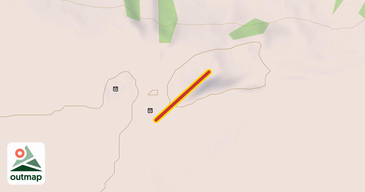 Map of Mountain Rope Tow