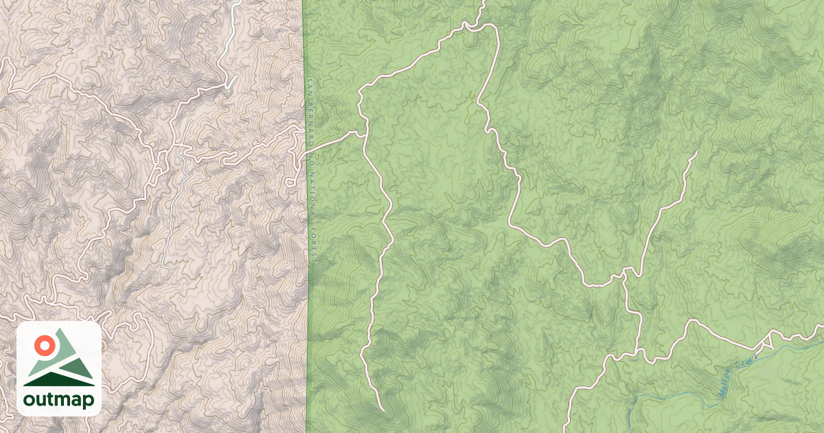 Map of ANGELUS HILL