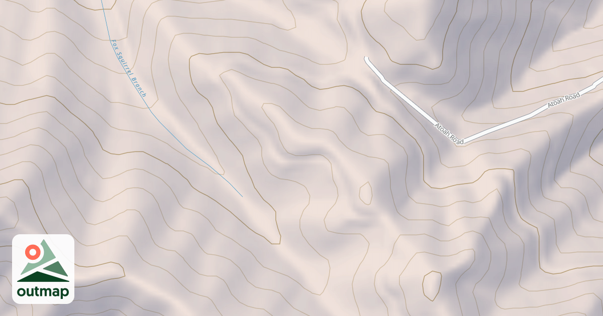 Map of ELLER BRANCH