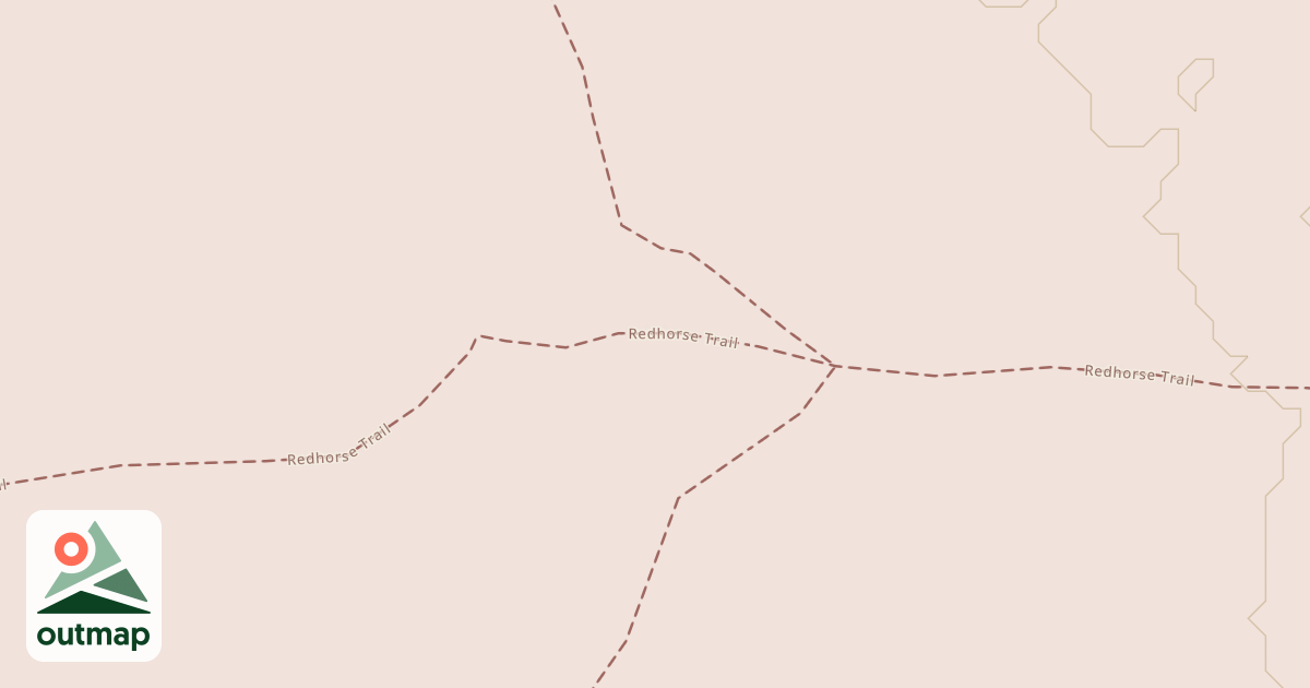 Map of Pine Riders Trail: Chengwatana State Forest