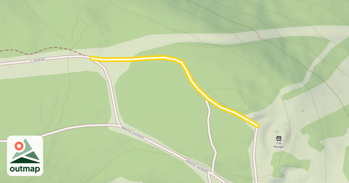 Map of L'Épaule