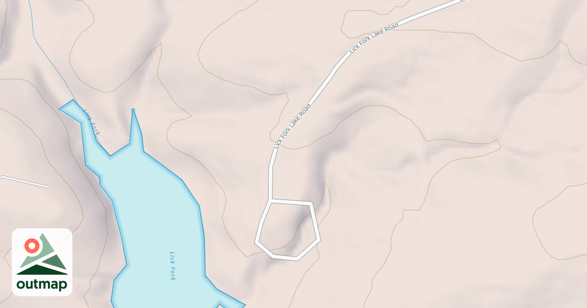 Map of LICKFORK DAYUSE LOOP