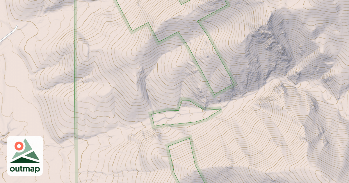 Map of CAMP CR. MINE