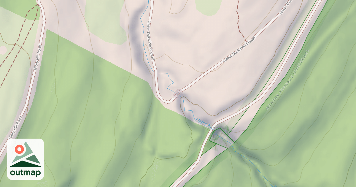 Map of Duck Pond Trail