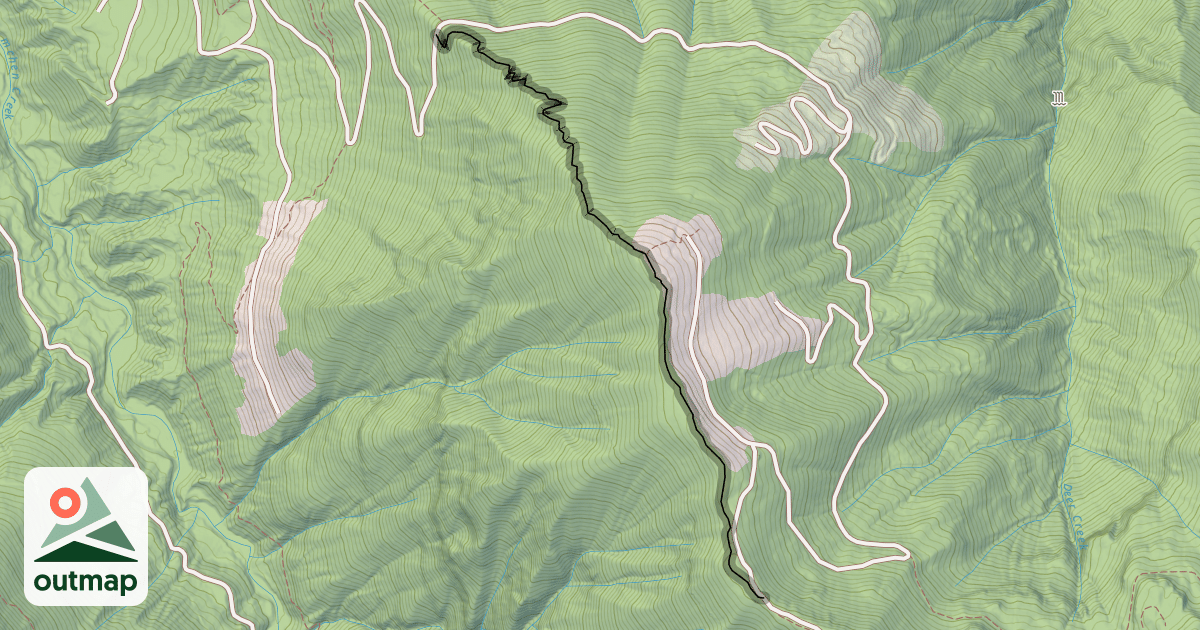 Map of Dark Matter Ridge