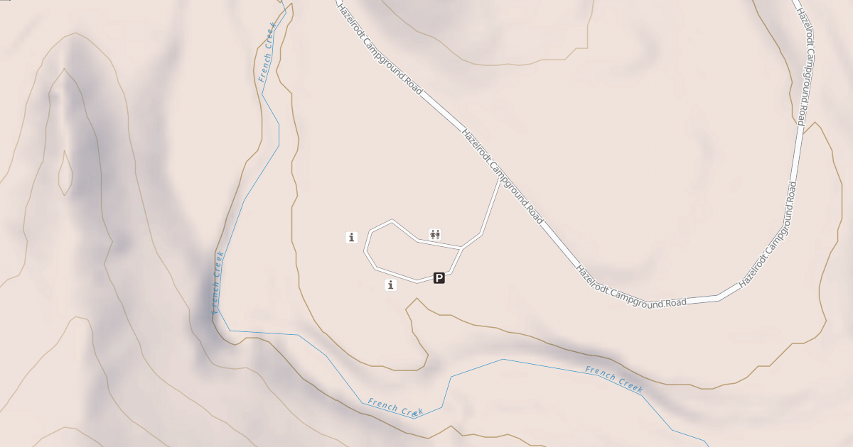 Map preview of HAZELRODT PG