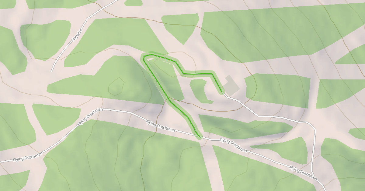 Map preview of Hermitage Club Mid Mountain Cabin Service Road