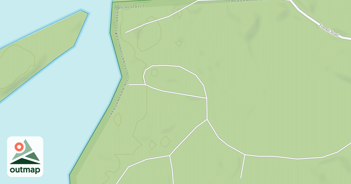 Map of FR 1643D